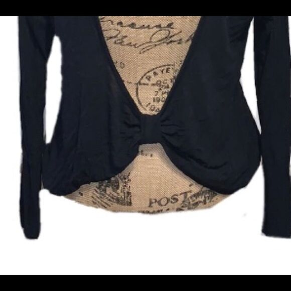 Zinga black open back top size S - Picture 3 of 5